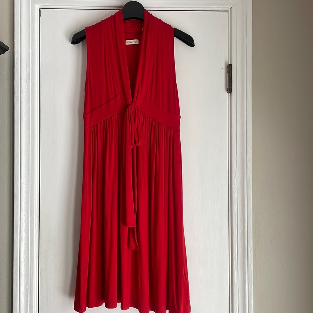 Martin + Osa Cayenne Red Knit Dress XS
